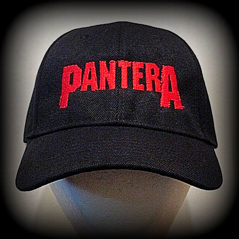 PANTERA - EMBROIDERED BASEBALL CAP - Adjustable Velcro Back -Unisex